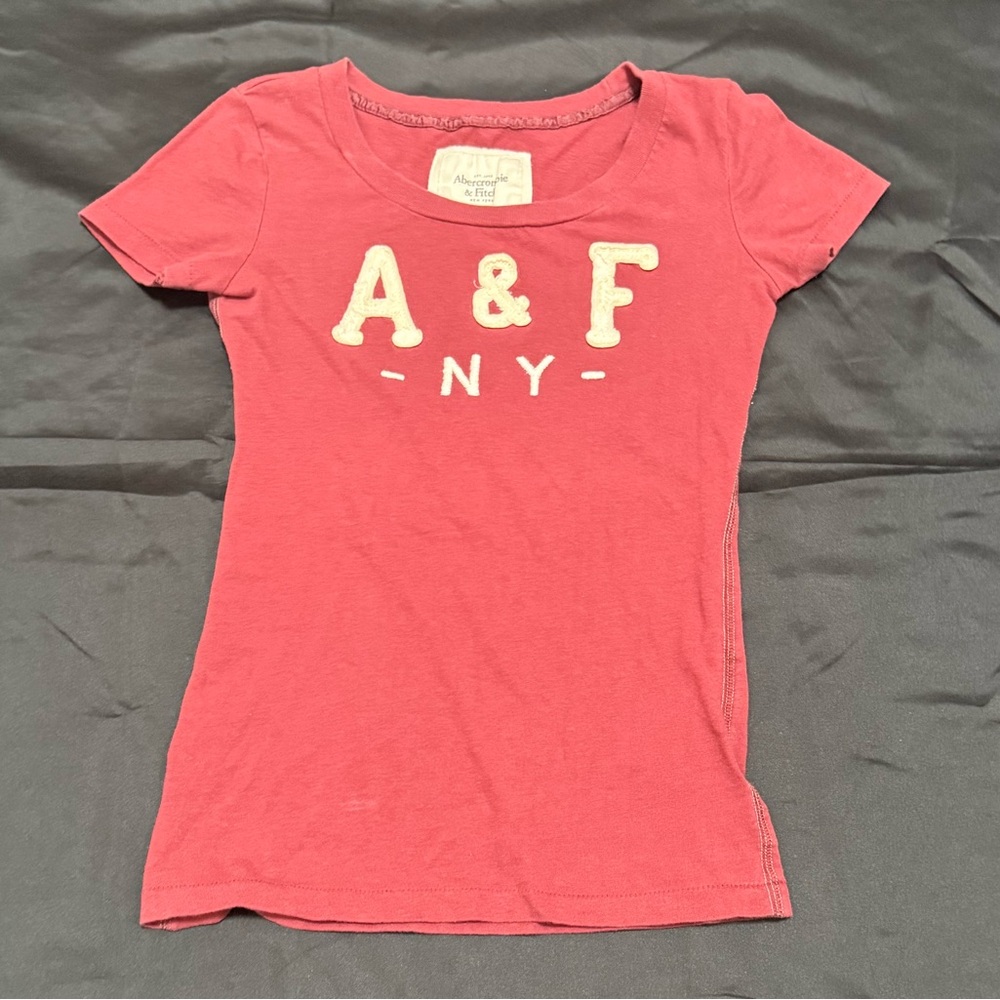 Abercrombie & Fitch Kids Pink Graphic Tee